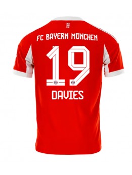 Bayern Munich Alphonso Davies #19 Domaci Dres 2025-26 Kratak Rukavima